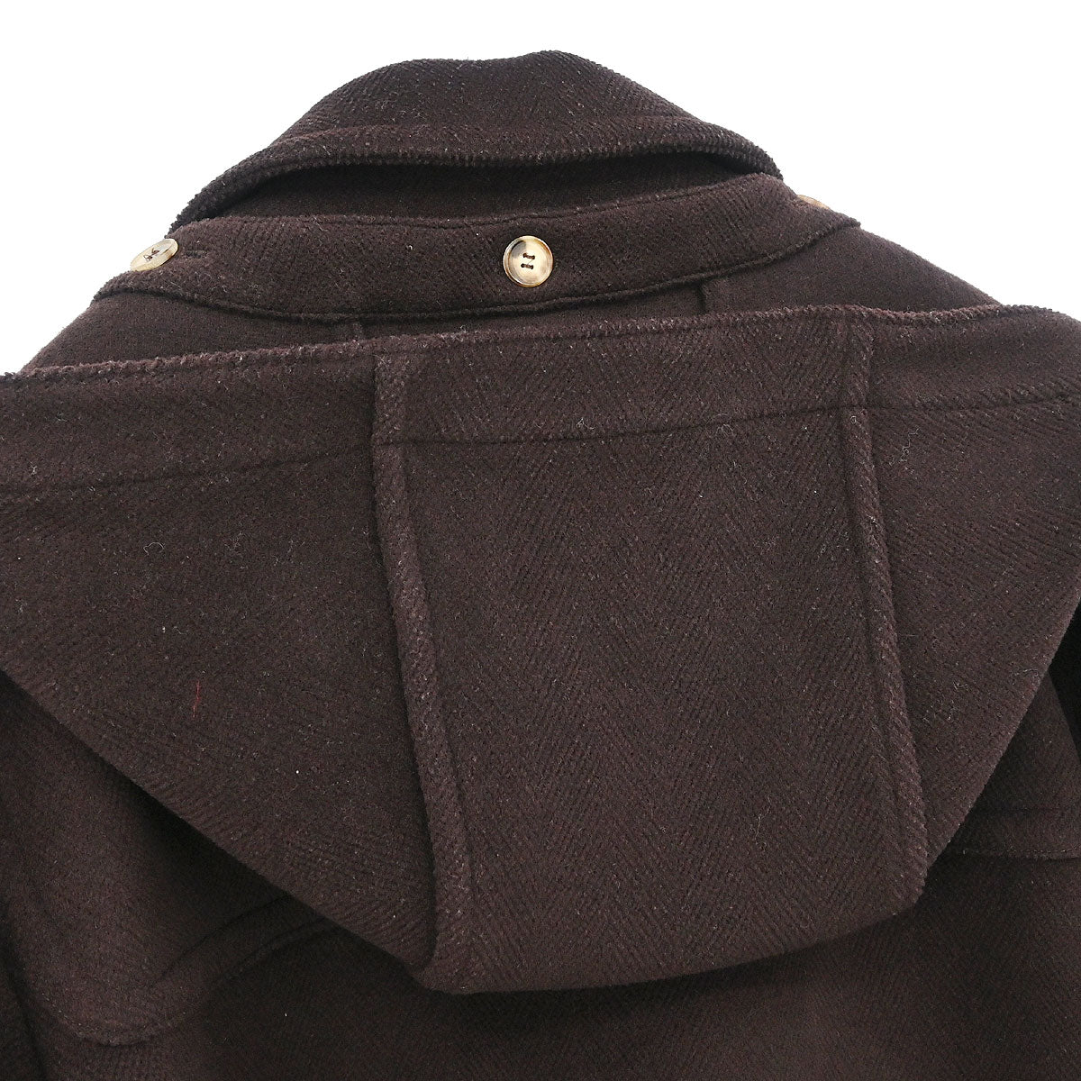 Hermes Duffle Coat Brown #52