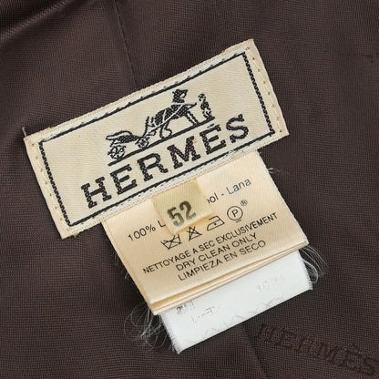 Hermes Duffle Coat Brown #52