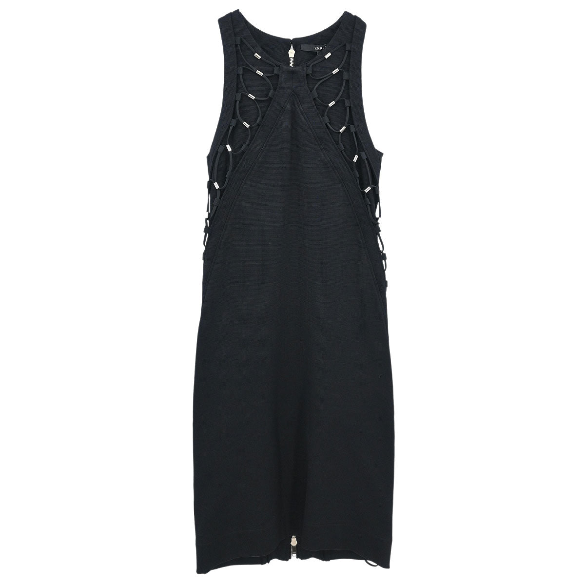 Gucci 2009 Sleeveless Dress Black #XS
