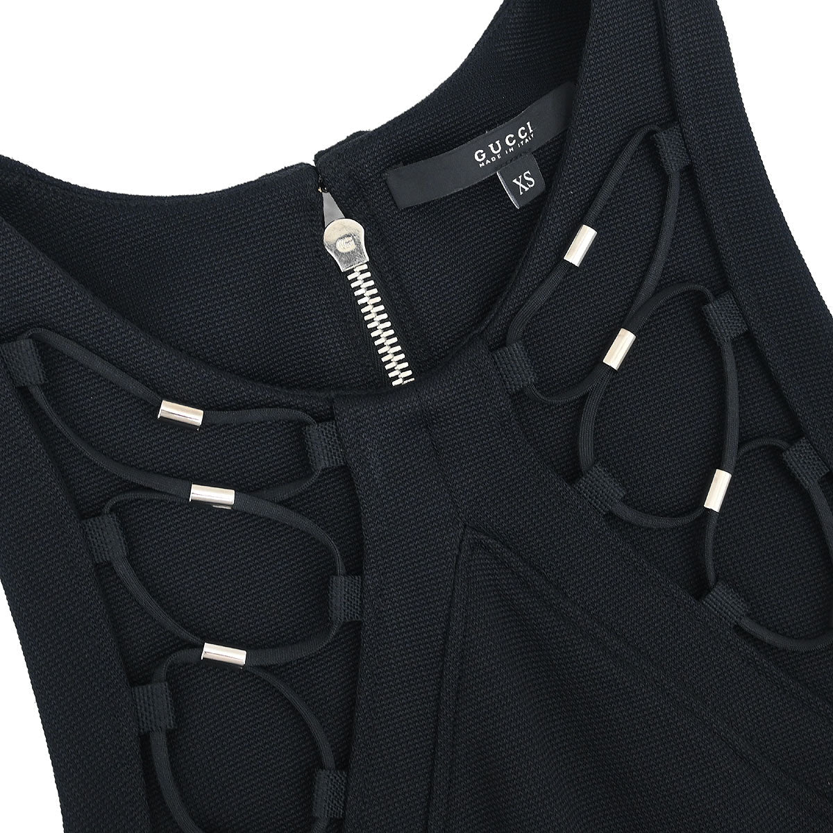 Gucci 2009 Sleeveless Dress Black #XS