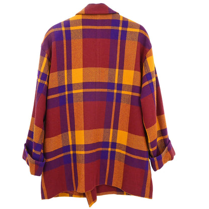 Christian Dior Coat Yellow Purple #M