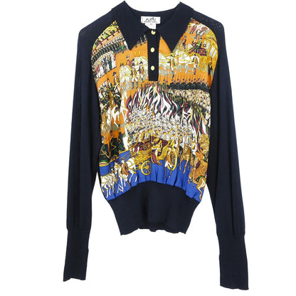 Hermes Top Navy #44