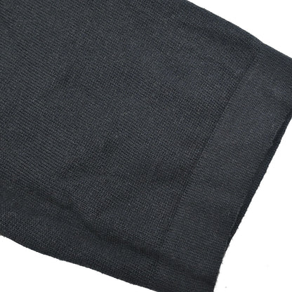 Hermes Short Sleeve Polo Shirt Top Black #M