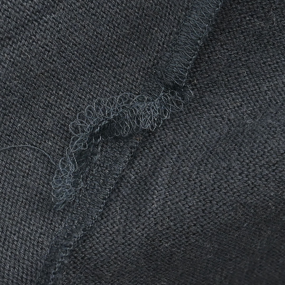 Hermes Short Sleeve Polo Shirt Top Black #M