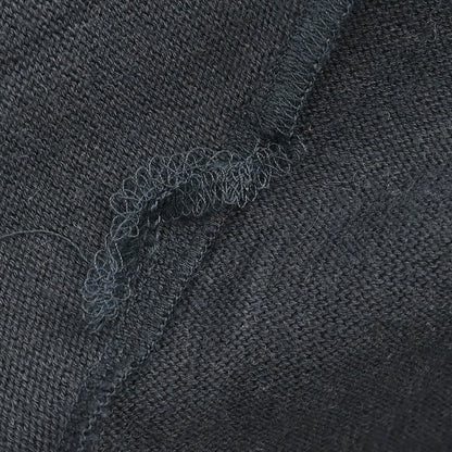 Hermes Short Sleeve Polo Shirt Top Black #M