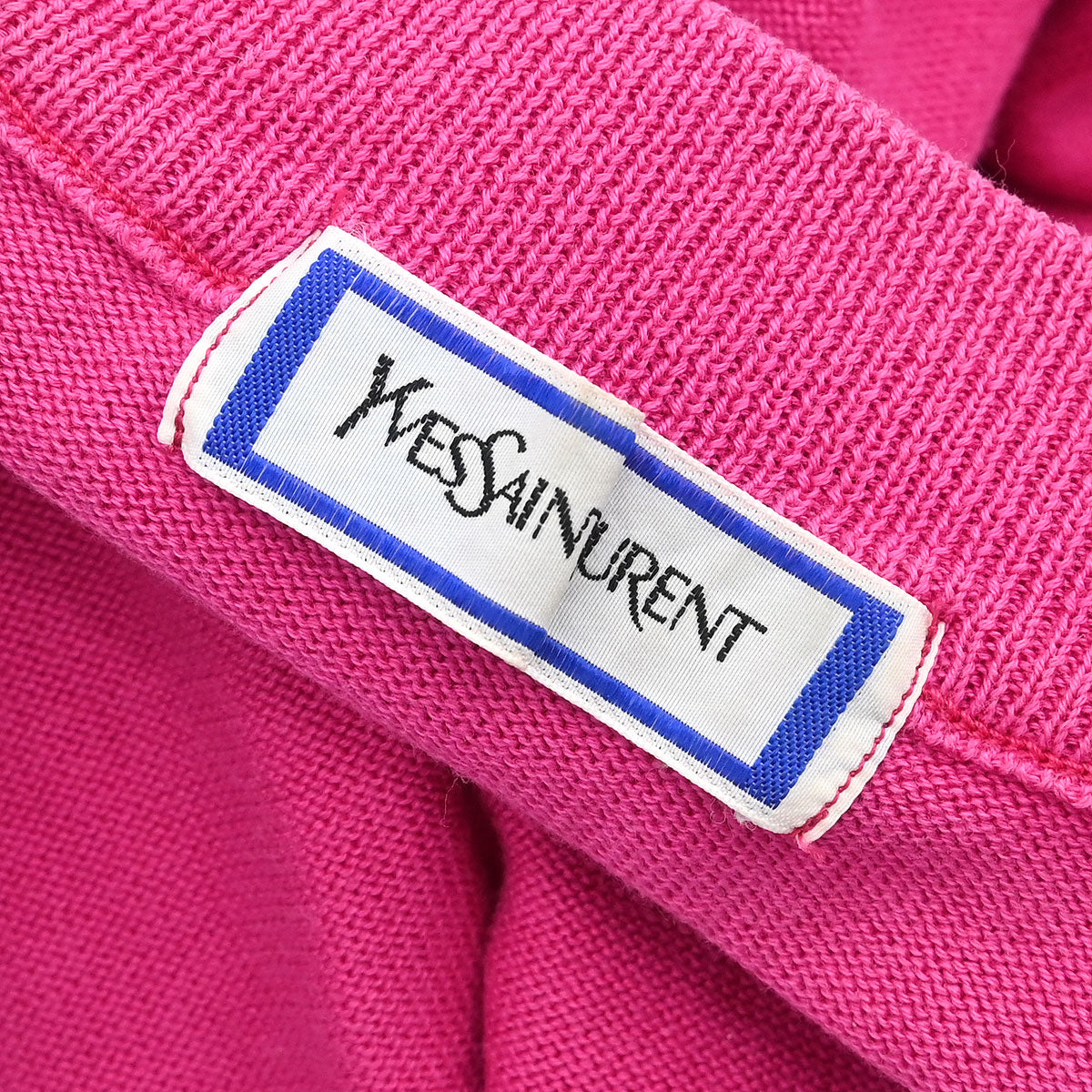 Yves Saint Laurent Sleeveless Sweater Pink #M