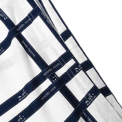 Hermes Short Sleeve T-shirt Top White #M