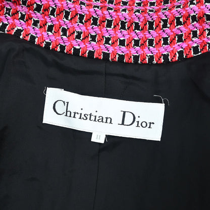Christian Dior Single Breasted Jacket Pink #38–40