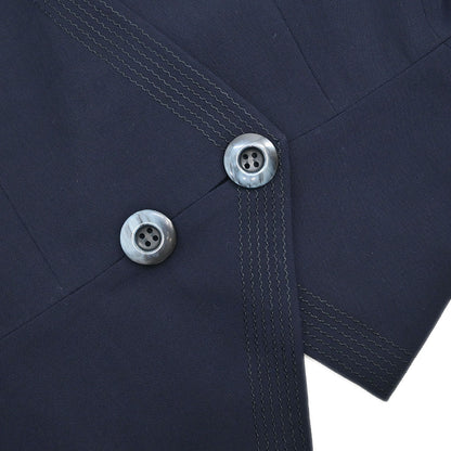 Christian Dior Double Breasted Jacket Navy #M