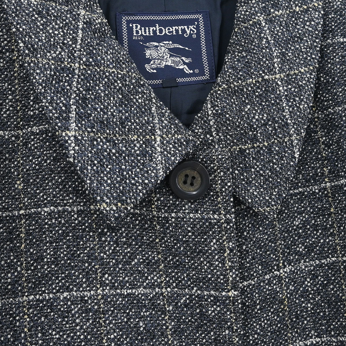 Burberrys Setup Suit Jacket Skirt Gray #46 #44–46