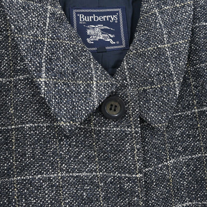 Burberrys Setup Suit Jacket Skirt Gray #46 #44–46