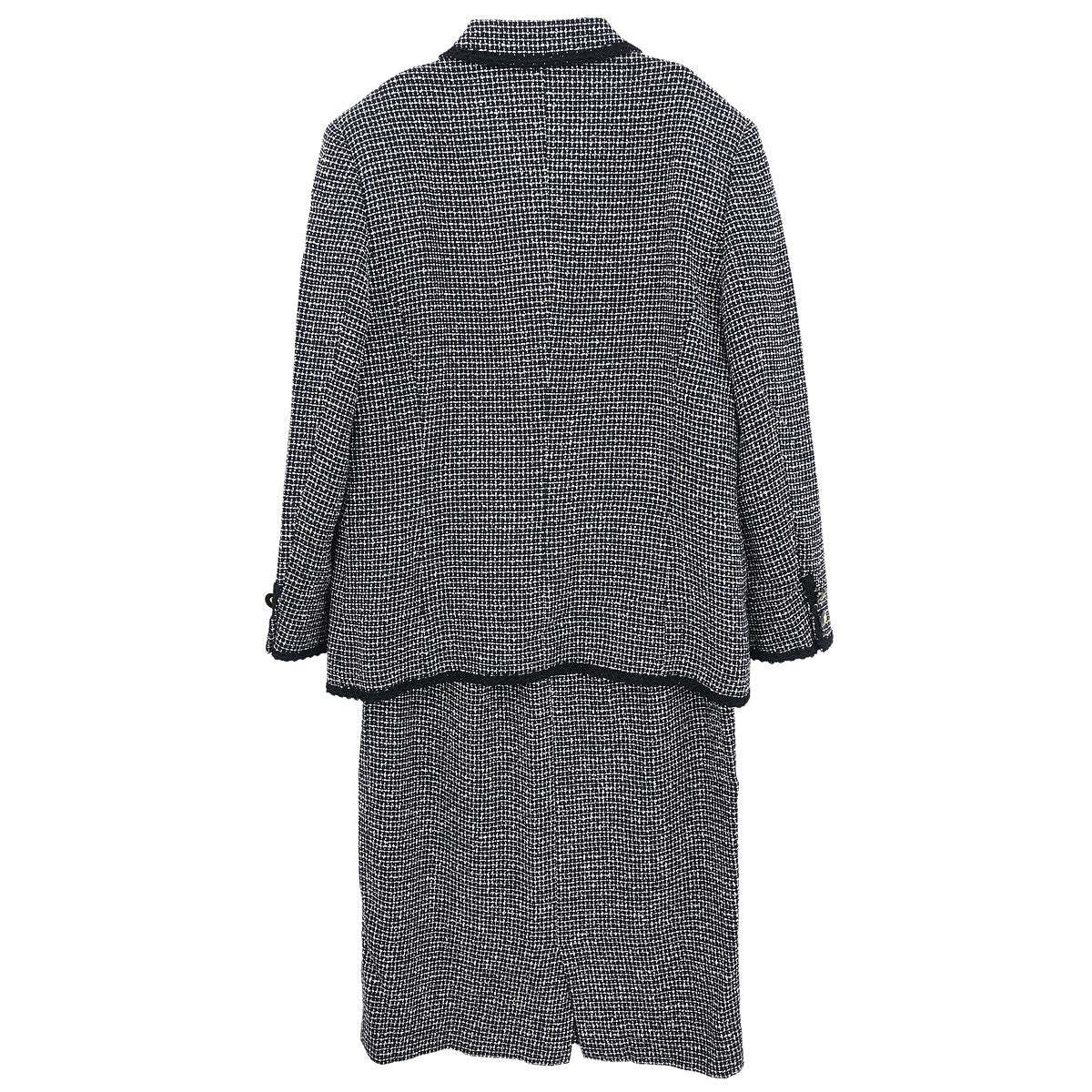 Burberrys Setup Suit Jacket Skirt Navy #40 #38