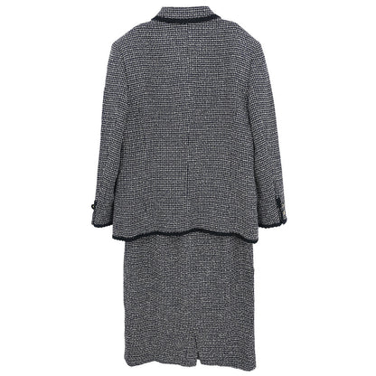 Burberrys Setup Suit Jacket Skirt Navy #40 #38