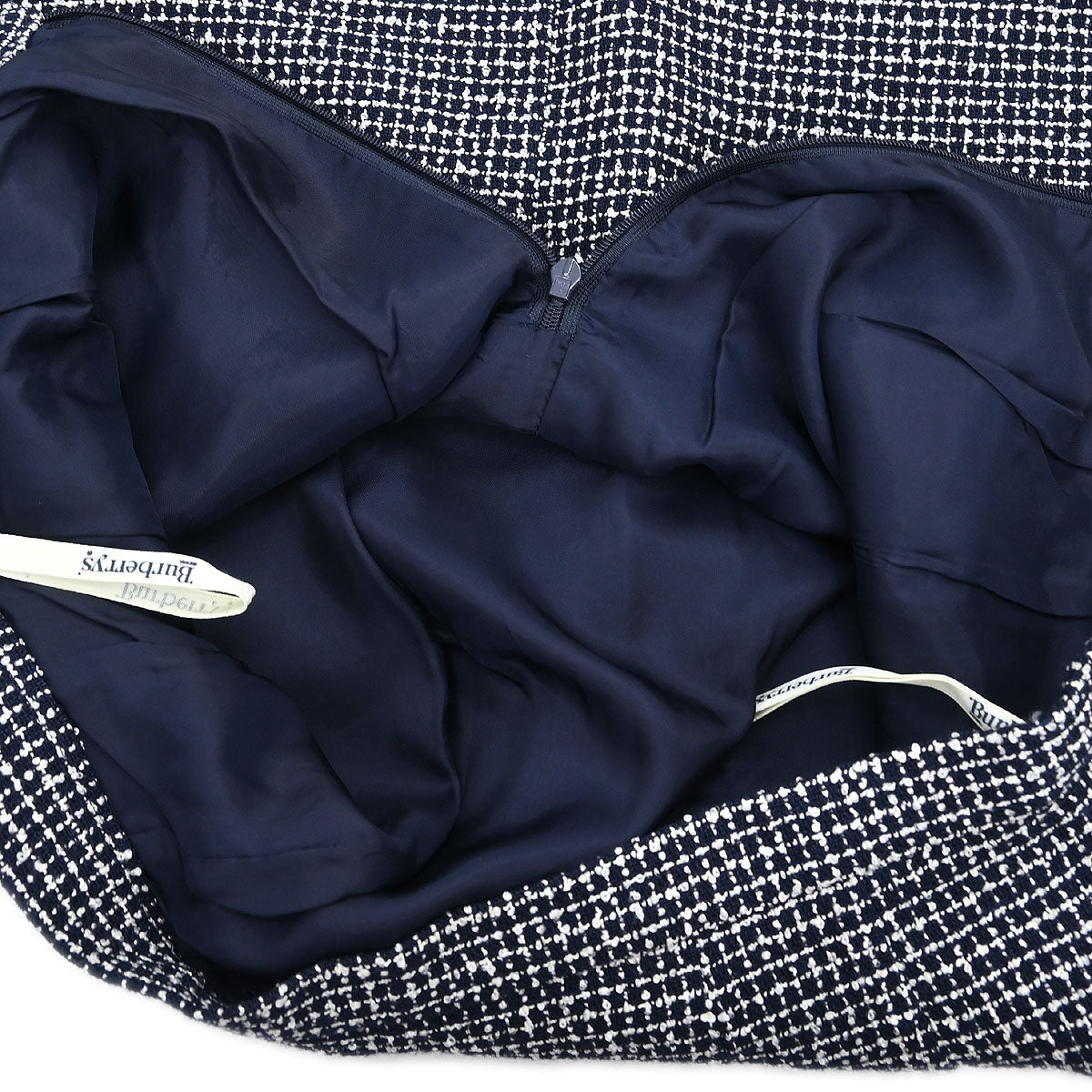 Burberrys Setup Suit Jacket Skirt Navy #40 #38