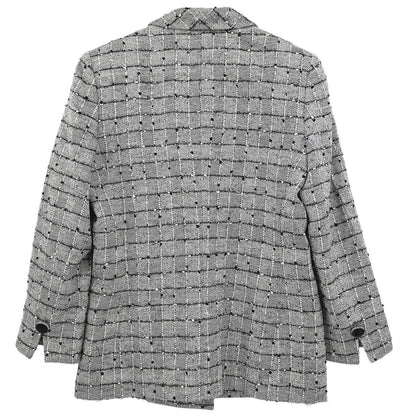 Christian Dior Single Breasted Jacket Gray #38–40