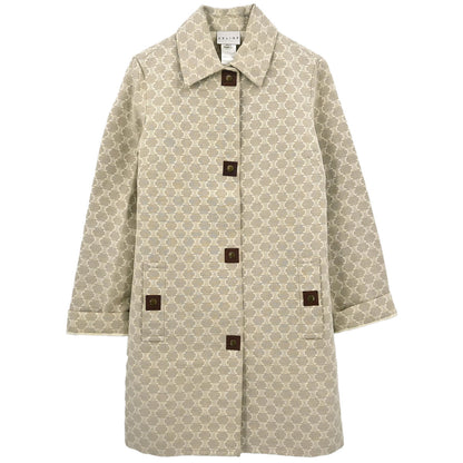 Celine Coat Macadam Off-white #38