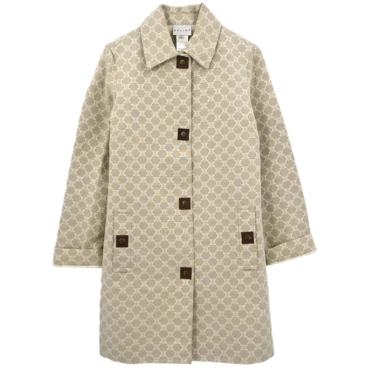 Celine Coat Macadam Off-white #38