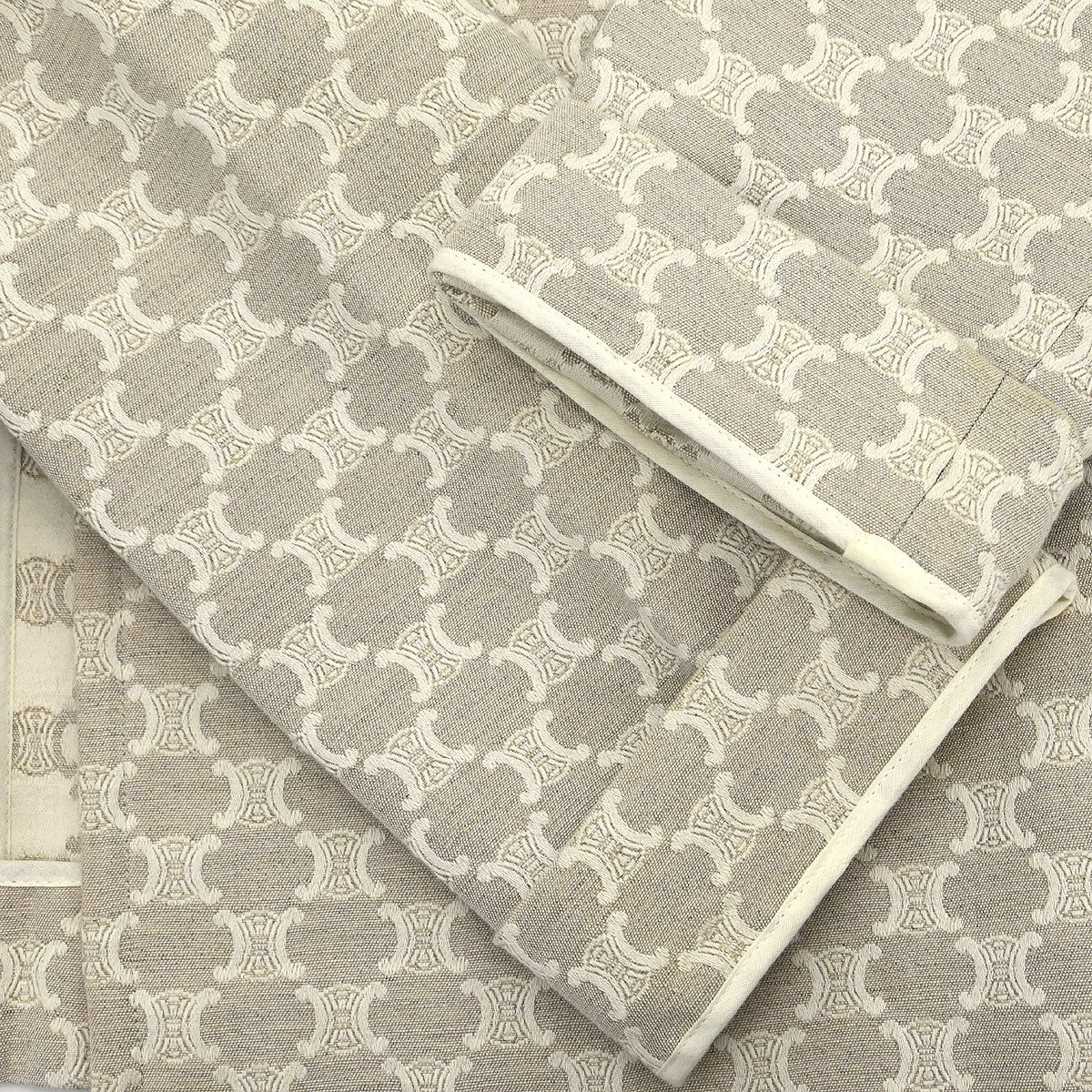 Celine Coat Macadam Off-white #38