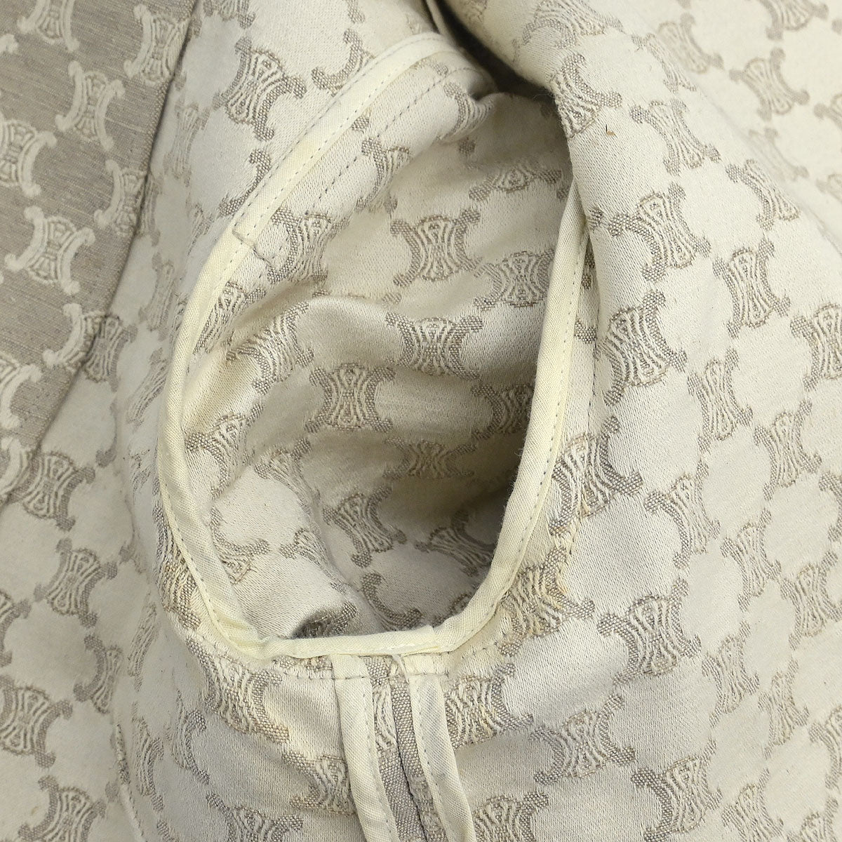 Celine Coat Macadam Off-white #38