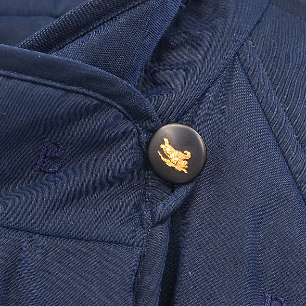 Burberrys Coat Navy #L