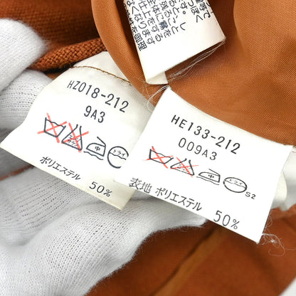 Yves Saint Laurent Setup Suit Jacket Skirt Brown #M