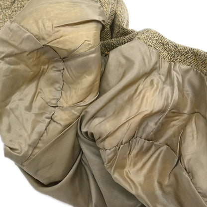 Celine Setup Suit Jacket Skirt Beige #38