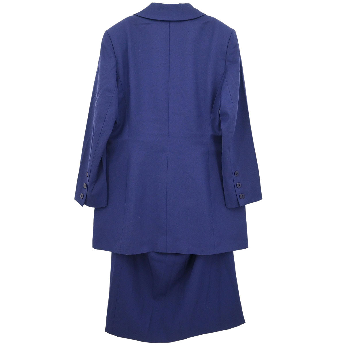 Celine Setup Suit Jacket Skirt Navy #44