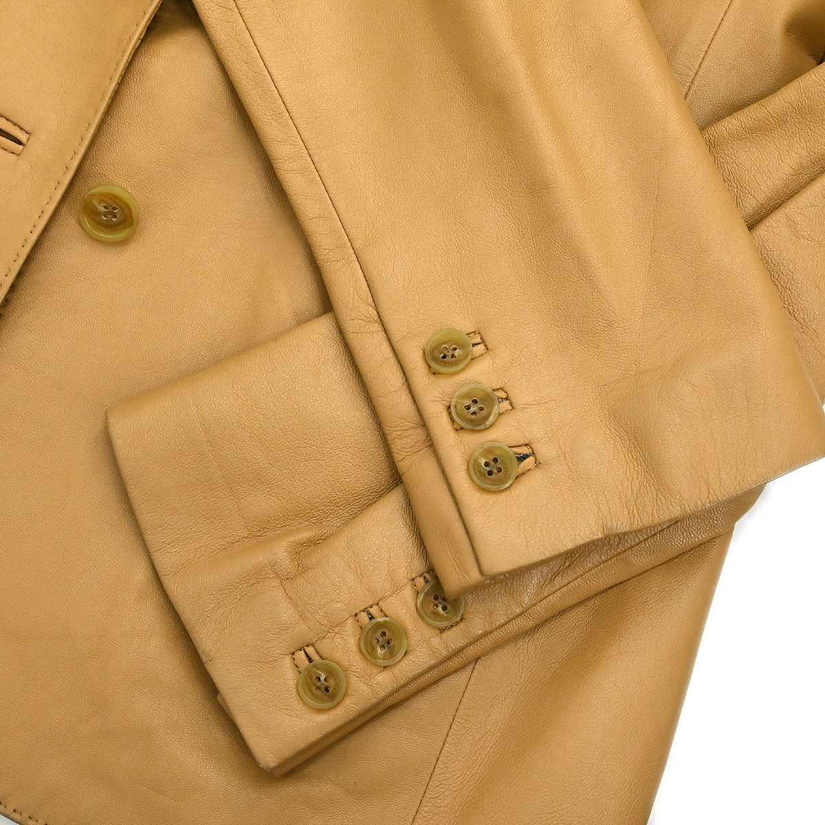 Gucci Single Breasted Jacket Brown #44