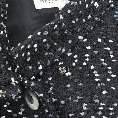 Yves Saint Laurent Setup Suit Jacket Skirt Black #3