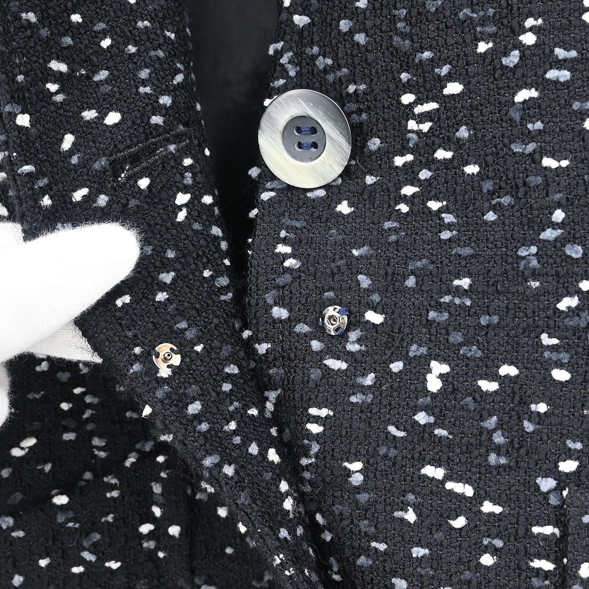 Yves Saint Laurent Setup Suit Jacket Skirt Black #3