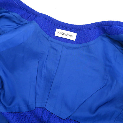 Yves Saint Laurent Colorless Jacket Blue #M