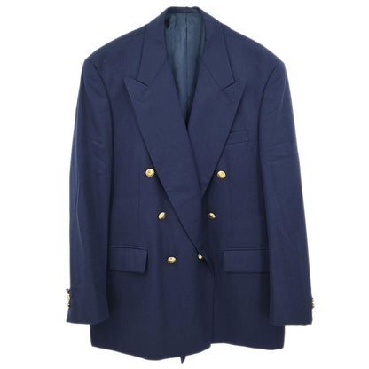 Christian Dior Double Breasted Jacket Navy #40S