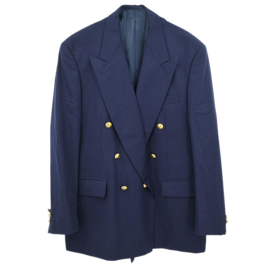 Christian Dior Double Breasted Jacket Navy #40S