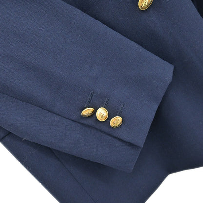 Christian Dior Double Breasted Jacket Navy #40S