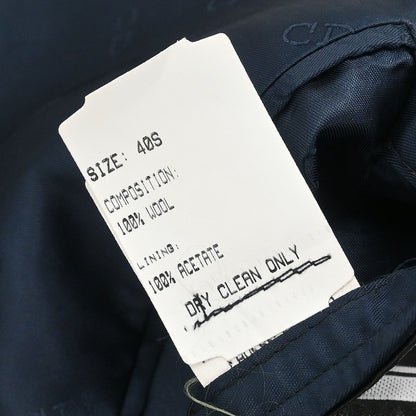 Christian Dior Double Breasted Jacket Navy #40S