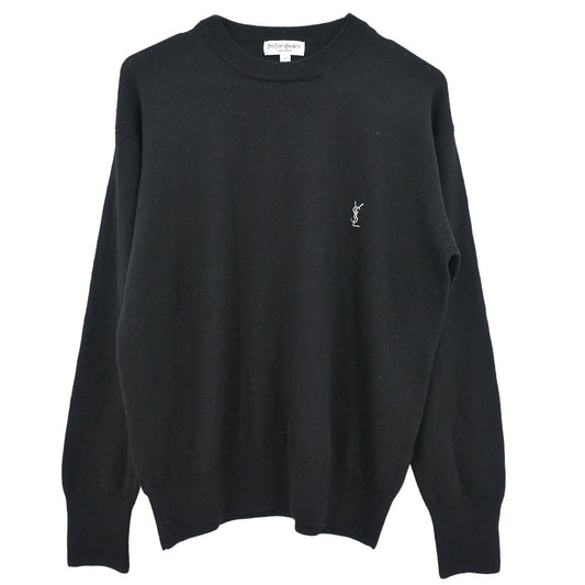 Yves Saint Laurent * Sweater Top Black #M