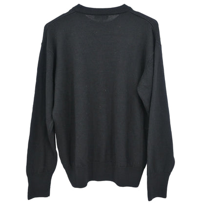 Yves Saint Laurent * Sweater Top Black #M
