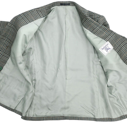 Burberrys Setup Suit Jacket Skirt Green #42–44 #44–46