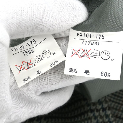 Burberrys Setup Suit Jacket Skirt Green #42–44 #44–46