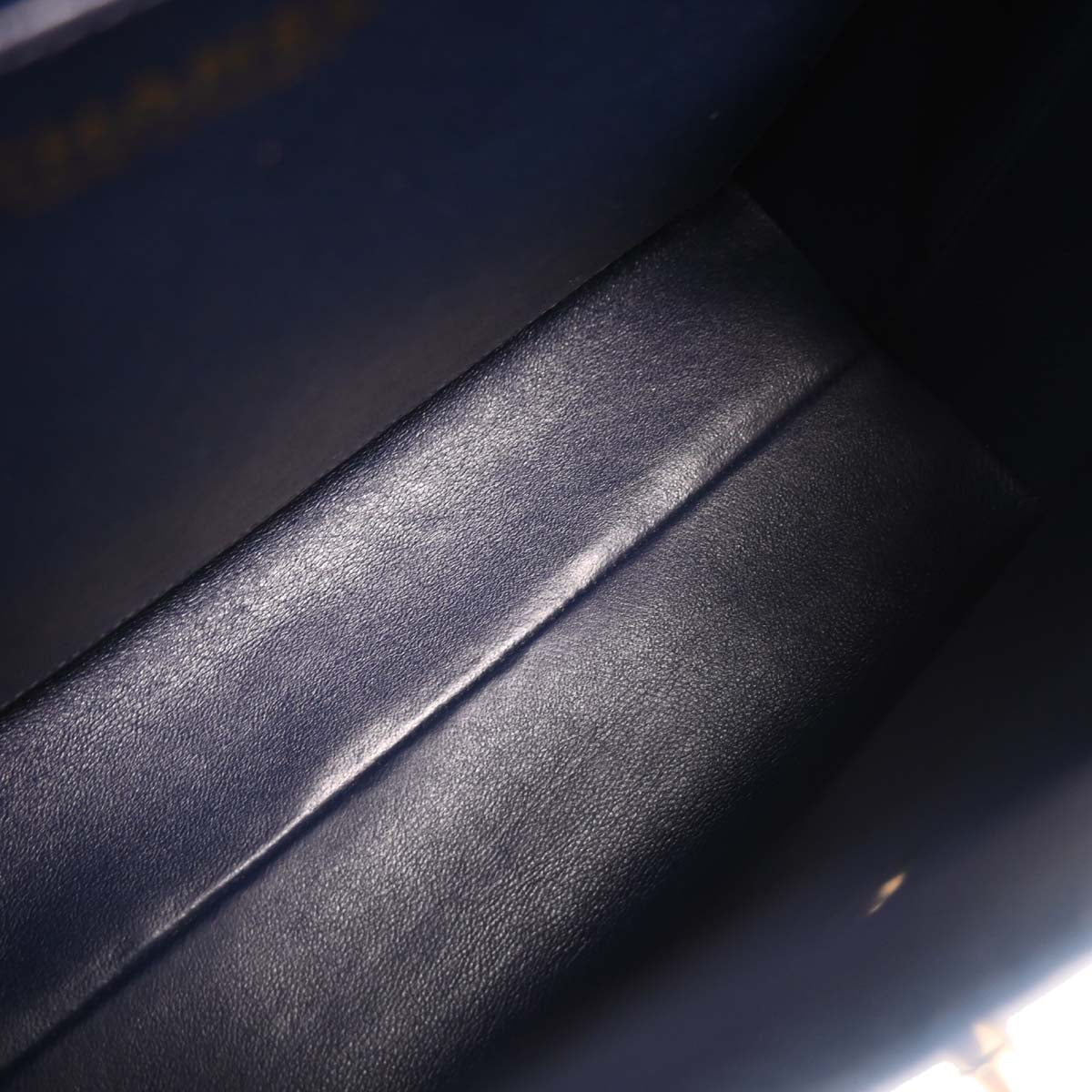 Chanel 1997-1999 Blue Denim Top Handle Handbag