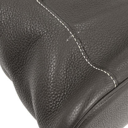 Hermes Graphite Taurillon Clemence Goodnews PM Shoulder Bag