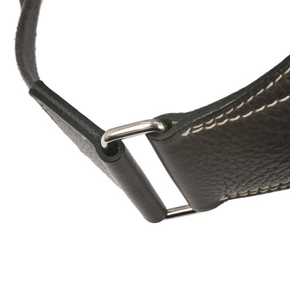 Hermes Graphite Taurillon Clemence Goodnews PM Shoulder Bag