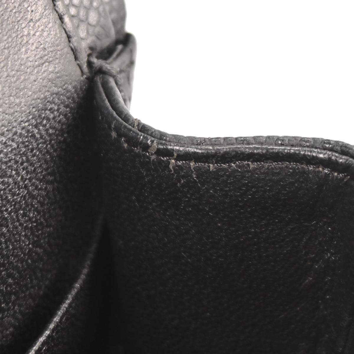 Chanel 2006-2008 Black Caviar Medium Classic Double Flap Shoulder Bag