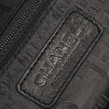 Chanel 2005-2006 Black Lambskin Luxury Chain Around Hobo Bag