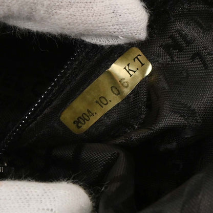 Chanel 2005-2006 Black Lambskin Luxury Chain Around Hobo Bag