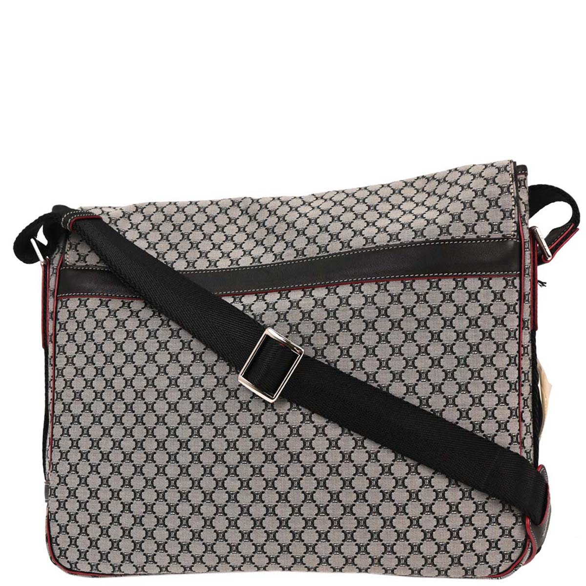 Celine * Gray Macadam Messenger Bag