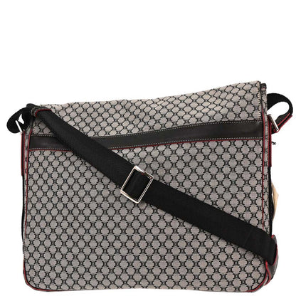 Celine * Gray Macadam Messenger Bag