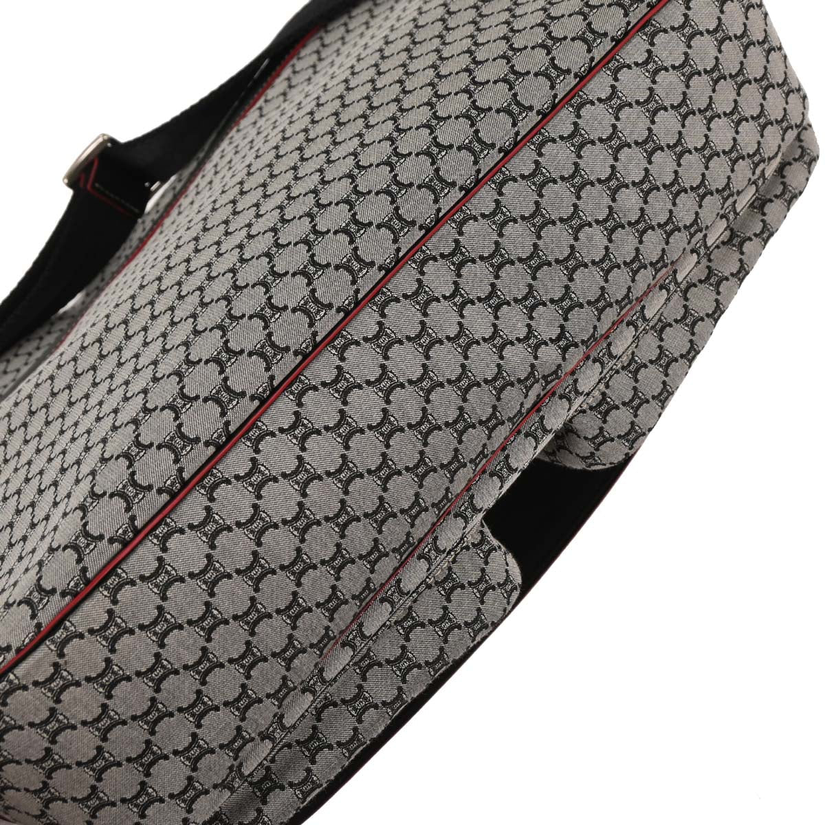 Celine * Gray Macadam Messenger Bag