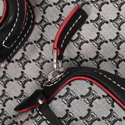 Celine * Gray Macadam Messenger Bag