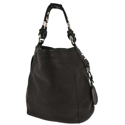 Gucci Black Techno Horsebit XL Hobo Bag